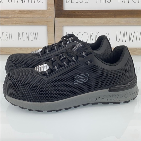 skechers composite toe work shoes